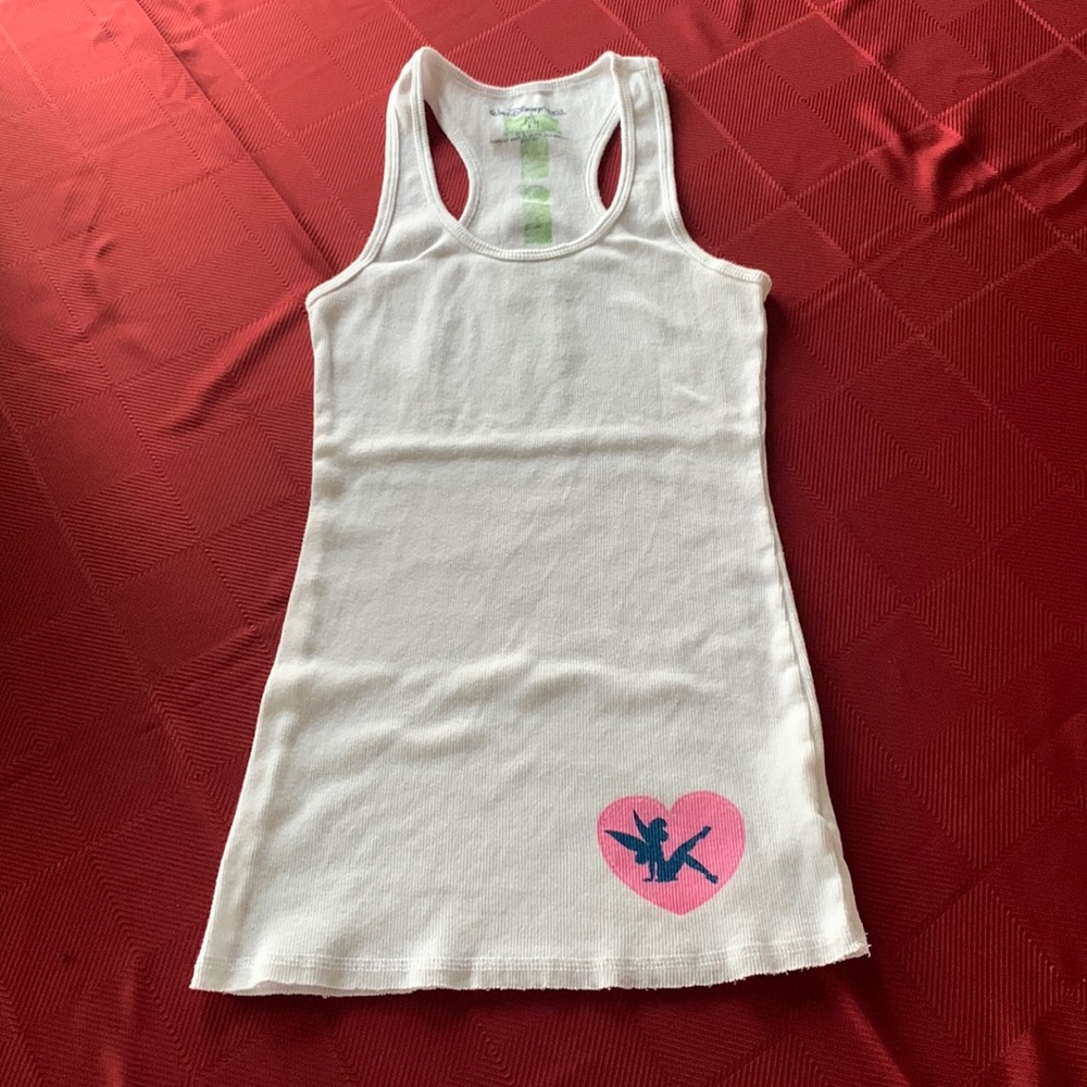 Tink Tank Walt Disney Tinker Bell racer back tank